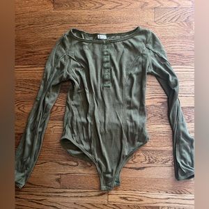 Free People Sloane Bodysuit Size Medium